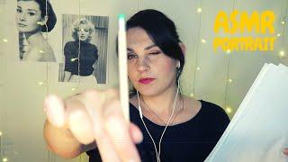 ASMR po polsku Wredna Rysowniczka #Roleplay