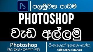 Photoshop Beginner Course (Sinhala)- Part 01 - Quick Overview