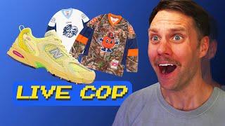 LIVE COP: Supreme Mitchell & Ness & Salehe New Balance 530