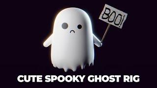 Rig your Own Ghost in Blender 3D for Halloween - EASY