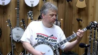 Banjo.com video: demo of a new Deering Terry Baucom Signature Model 5 String Banjo