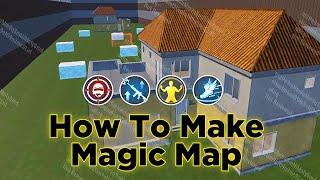 How To Make Magic Map In PUBG MOBILE | Wow Map