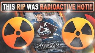 THIS RIP WAS RADIOACTIVE HOT!!! - 23/24 Upper Deck Extended Series Hobby Box - Hockey Card Break