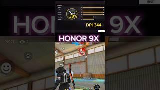 FF SENSITIVITY  HONOR 9A  DEFAULT DPI  #short @r2k-ninjaX @DarkTipsff