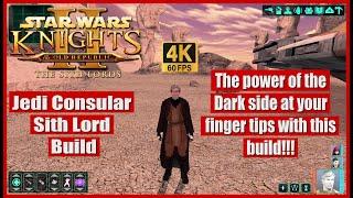 Star Wars Knights of the Old Republic 2 Jedi Consular Sith Lord Build