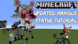 Minecraft Tutorial RE-DO (RE-DO): Updated Mangle Statue (Five Nights at Freddy's 2)