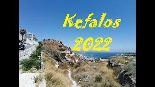 Kefalos in Summer 2022 on the island of Kos in Greece (4k)