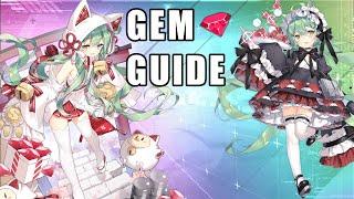 [Azur Lane] How to get gems and use them in the most efficient way | Gem guide