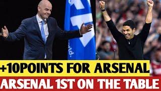 Arsenal Awarded 10 Points in Premier League for Controversial Decisions