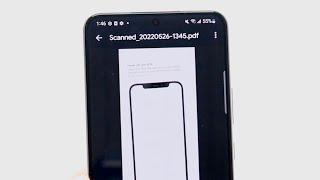 How To Scan Documents On Android! (2022)