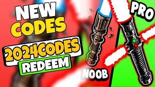 All *Secret* Saber Battle Simulator Codes | Codes for Saber Battle Simulator Roblox  2024