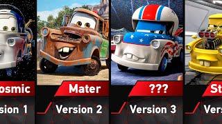 Evolution of Mater from "Cars"