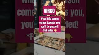 Who is coming towards you? #virgo #tarot #love #relationship #Zodiac #predictions #shorts