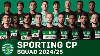 SPORTING CP Full Squad For Season 2024/25 | Sporting Clube de Portugal | FootWorld