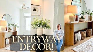 Modern European Inspired Entryway | Ivy Floorplan Fischer Homes | 2025 House to Home Update