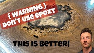 So you want to do an epoxy finish? DO THIS Instead | End Table Build