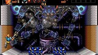 Contra: Hard Corps (Sega Mega Drive/Genesis) - Stages 1-3