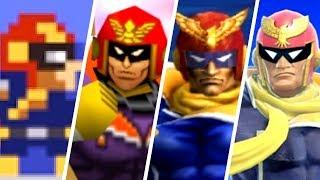 Evolution of Captain Falcon (1990 - 2025)