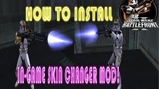 Star Wars Battlefront 2: How To Install In-Game Skin Changer Mod (HD)