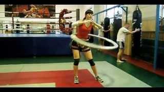 Irina Glotova - Training Muay Thai 23.07.2013 2)