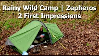Rainy Lightweight Camp | Terra Nova Zepheros Compact 2 First Impressions