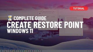 How to create Restore Point on Windows 11