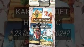 КАК ПРОЙДЁТ НЕДЕЛЯ С 23.09.-29.09.2024? Онлайн расклад. #tarotube #tarot #таролог