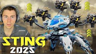 I Have A Crazy Idea.. Most Powerful STING Build Of All Time Actually Works? +400% | War Robots