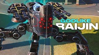 Actually Using The Raijin... BEYOND GODLIKE Comeback - Spider Fortress Bot | War Robots