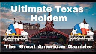 Ultimate Texas Holdem From Boulder Station Casino Las Vegas, Nevada!! What a Run!!