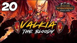 THE WARRIORS OF BLOOD! Total War: Warhammer 3 - Valkia the Bloody - Immortal Empires Campaign #20