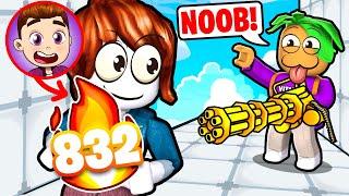 ICH TUE SO EIN NOOB MÄDCHEN ZU SEIN In ROBLOX RIVALS!? (TROLLE MEINEN BESTEN FREUND!)