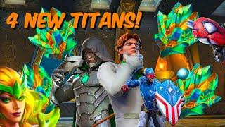 4 NEW TITAN CRYSTALS, AND RANK UPS! Can I Get Lucky?