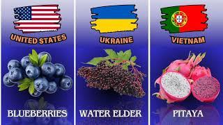 National Fruit from Different Countries