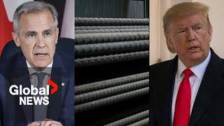 Canada announces retaliatory measures on US steel, aluminum tariffs | FULL