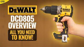 Dewalt DCD805 18V XR Brushless Combi Drill - Quick Overview