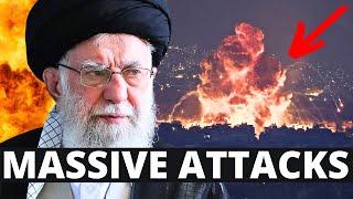 IRAN FIRES HUNDREDS OF MISSILES AT ISRAEL, IRAN GOVERNMENT FLEES! Breaking War News W/ The Enforcer