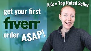 How to Get Your First Order on Fiverr TOMORROW w/ Fiverr Tips and Tricks