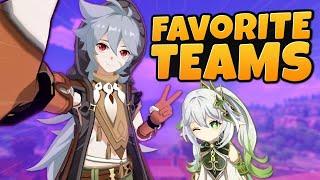 You should try these teams! | My Top 5 Teams in Genshin Impact