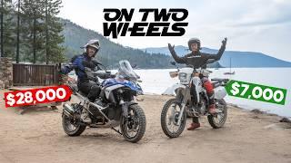 Cheap vs. expensive motorcycle adventure | On Two Wheels