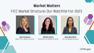 FICC Market Structure: Watchlist for 2023 | Market Matters I J.P. Morgan