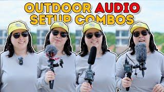 The IDEAL Outdoor Reporter Audio Setup (Comparisons) | Alissa & Jay