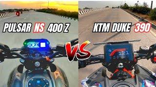 Bajaj Pulsar NS 400z Vs KTM Duke 390 | Which One Deserves The Crown  |