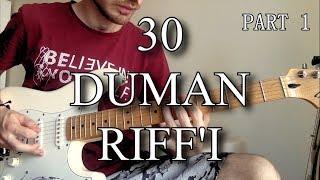 En İyi Gitar Riff'leri // 30 Duman Riff'i (Part 1) #duman #gitar #cover