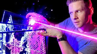 Glowing 3D LASER ART is MIND BLOWING!