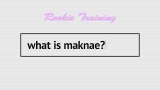 What is Maknae? - Rookie Training