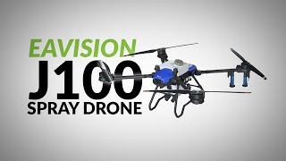 The EAVision J100 | Next-Generation Spray Drone with LIDAR Technology