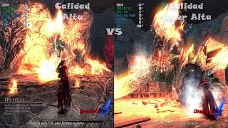 Benchmark  DevilMayCry4 Calidad Alta vs Super Alta en Radeon HD 5550 1GB DDR2