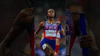 Finally Sha'Carri Richardson is the Olympics Champion | #edit #olympicchampion #athletics #shorts