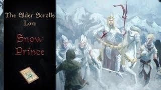 The Snow Prince, Last Leader of the Snow Elves - The Elder Scrolls Lore